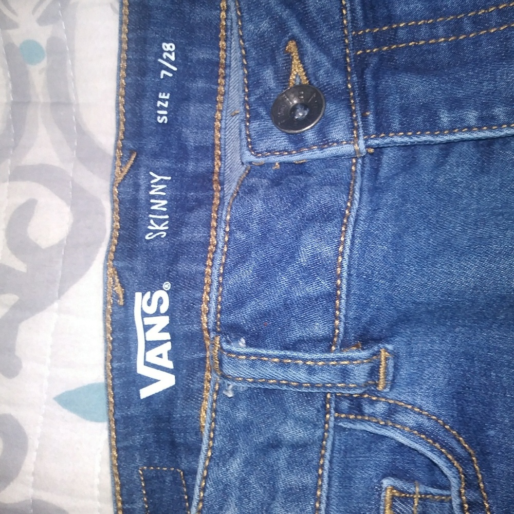 Vans jeans size 7/8.